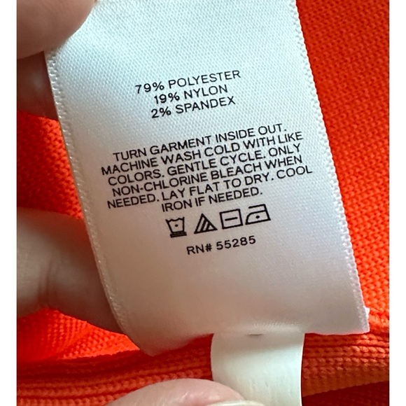 Express Body Contour V-wire Color Block Midi Sweater Dress - Picture 8 of 8